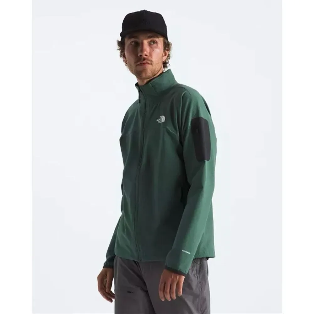 The North Face Tek Soft-Shell Approach Jacket Duck Green Medium